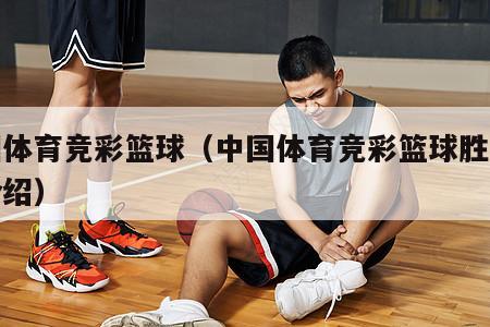 中国体育竞彩篮球（中国体育竞彩篮...